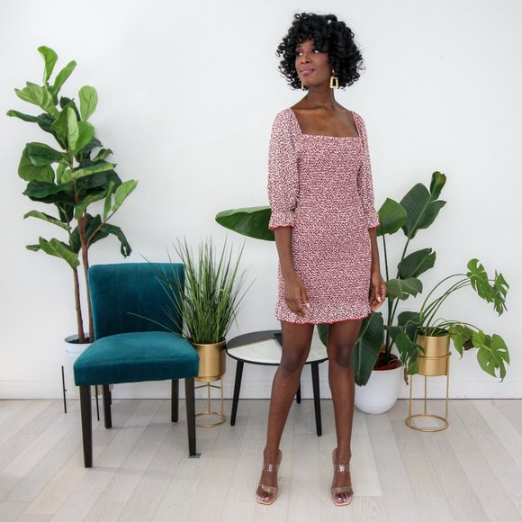 VERONICA RUCHED MINI DRESS - Picture 4 of 4